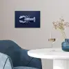 Kreeft - Porselein - Delfts - Blauw poster papier klein -sfeer3