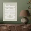 Wit - Chef - Decoratie - Japandi PET vilt klein -sfeer2