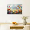 Bloemen - Lente - Kleurrijk - Zomers Canvas - Meerluiken 2 luik klein -sfeer4