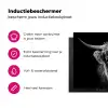 Schaduwgestalte Inductie beschermer vinyl 3mm klein -wsfeer2_website