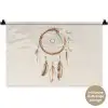 Dromenvanger - Bohemian - Boho - Pastel kleuren Wandkleed katoen klein -t3d_DE