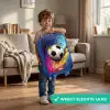 Neon - Voetbal - Kleurrijk Kinderkoffer - Blauw klein -sfeer2_NL