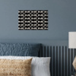 Modern - Patroon - Zwart poster papier klein 62 -sfeer2
