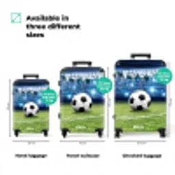 Voetbal spotlight NBS - Handbagage koffer - Kinderen Unisex middel zzzzzzVergelijking_3EN