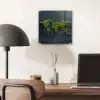 Wereldkaart - Mos -Levendig effect plexiglas 5mm klein -sfeer6
