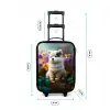 Fluffy Franky Kinderkoffer - Zwart klein -productfoto_formaten