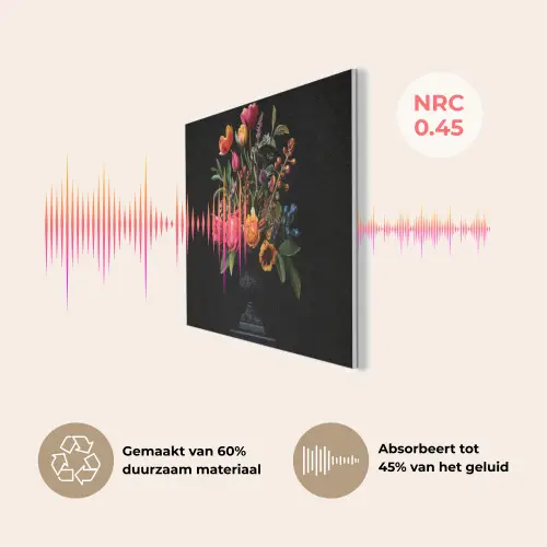 Tulpen - Bessen - Boeket - Vaas PET vilt klein -USP_NL