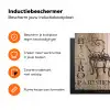 Parijs Koffiepauze Inductie beschermer vinyl 3mm klein -zzzzzzz-td-ups
