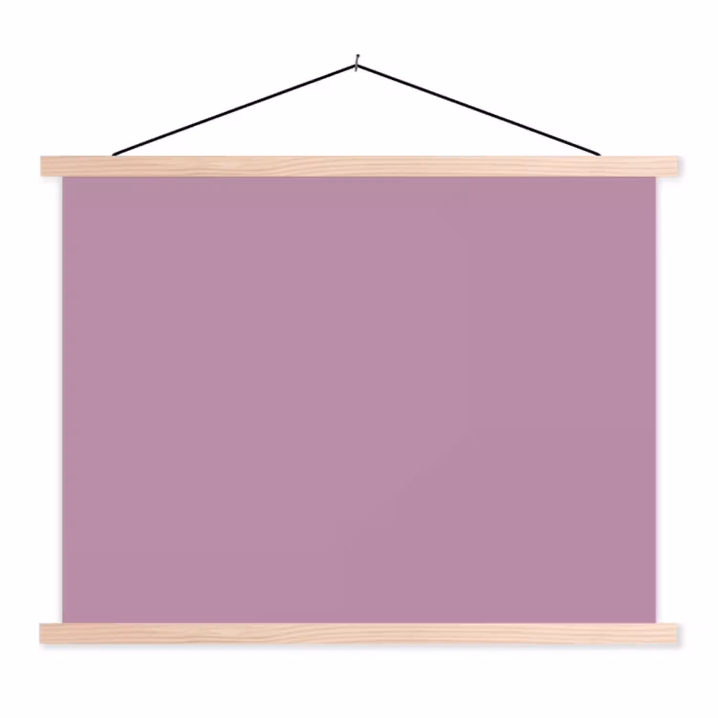 Lilac - Paars - Mauve textielposter latten blank klein 122 -3d