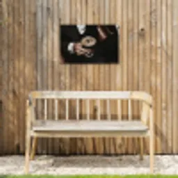 Hartje - Cocktail - Espresso Martini - Hand Tuinposter op houten frame 2 cm dik klein -sfeer4