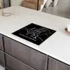 Kaart - Stadskaart - Alphen aan den Rijn - Plattegrond Inductie beschermer vinyl 3mm middel -sfeer8