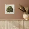 Eikenboom - Groen - Lichte achtergrond plexiglas 5mm klein -sfeer5