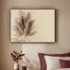 Graan - Pastel - Natuur Textielframe zwart klein -sfeer1