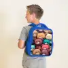 Beren Bonanza Kinderrugzak - Blauw middel -sfeer2
