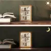 Plankjes - Boeken - Vaasjes - Planten Light Box met kabel (Tafellamp) klein -sfeer3