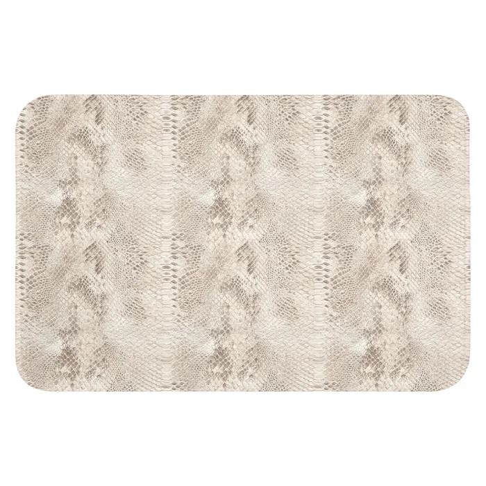 Slang - Patroon - Beige WCmat klein 1009 -3d