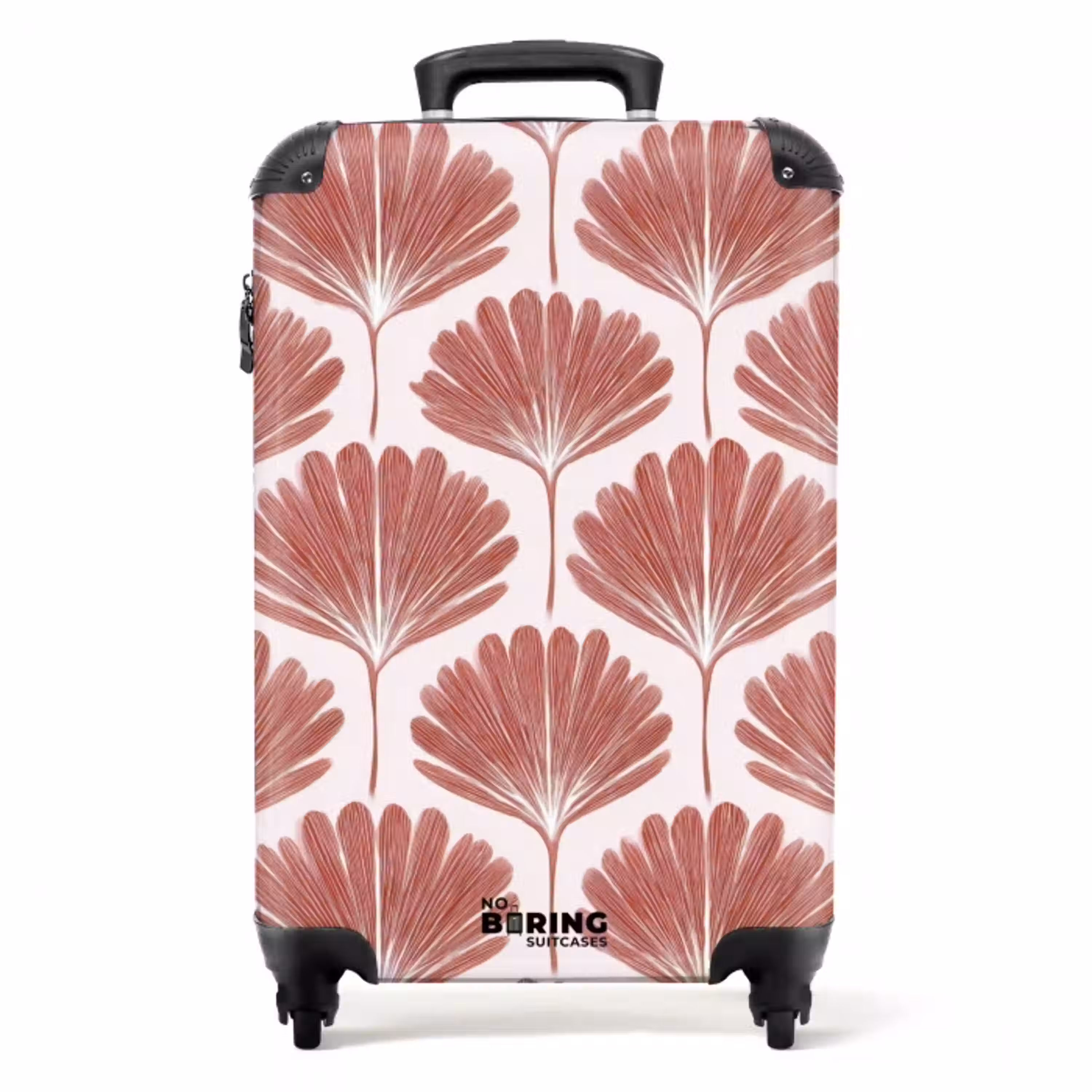 Waaier - Motief - Terra NBS - Handbagage koffer - Volwassenen Unisex middel -productfoto_recht
