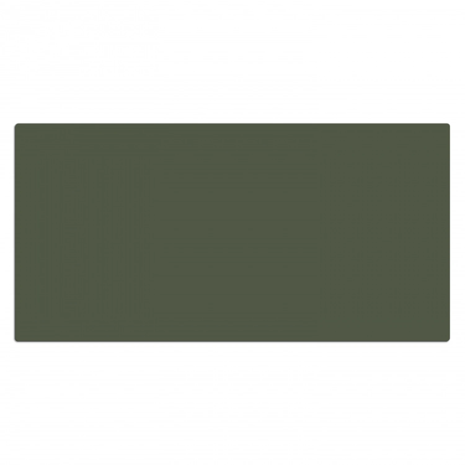 Groen - Effen kleur - Olijfgroen Muismat XXL klein -3d_leeg