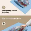 Glitters - Hamburger - Blauw Inductie beschemer met haakjes middel -ky-schoon-nl