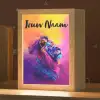 Leeuw - Verf- Kleuren - Dier Light Box met kabel (Kinderlampje) klein -zzz_3d_website