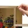 Stilleven met bloemen en fruit - Kunstwerk - Oude meesters Light Box met batterij (Wandlamp) middel -USP_websiteprintNL