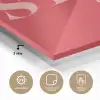 Star girl - Rood - Panter - Ster plexiglas 5mm klein -wsfeer2_DE