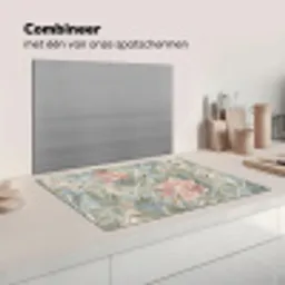 Elegant - Romantiek - Roze Inductie beschermer vinyl 3mm klein -wsfeer7_website