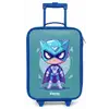 Turquoise tornado Kinderkoffer - Blauw klein -zz3dotto