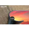 Windmolen - Zonsondergang - Landschap Placemat vinyl groot -closeup