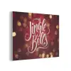 Jingle - Bells - Kerst - Rood PET vilt klein -3d