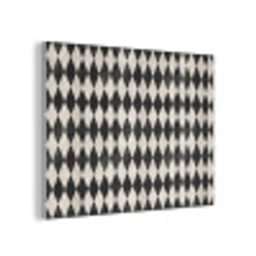 Klassiek - Patroon - Zwart PET vilt klein 837 -3d