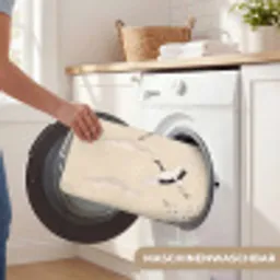 Kraanvogels - Bloesem - Beige Badmat klein -USP_WasbaarDE