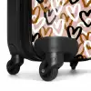 Driedubbele hartenlaag NBS - Handbagage koffer - Kinderen Unisex middel -wiel