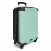 Mintgroene tint NBS - Handbagage koffer - Kinderen Unisex middel -productfoto_3d
