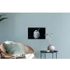 Kokosnoot - Eten - Delfts blauw - Drinken Muursticker klein -plant