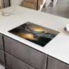 Berglandschap met Gouden Zonsondergang Inductie beschermer vinyl 3mm klein -sfeer8