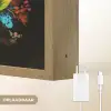 Groente - Peper - Knoflook - Graffiti - Verf - Kleurrijk Light Box met batterij (Wandlamp) middel -USP_websiteoplaadbaarNL