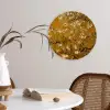 Amandelbloesem - Kunst - Van Gogh - Goud Wandcirkel kunststof plaat 5mm dik klein -sfeer4