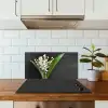 Lelietjes van dalen - Bloemen - Stilleven - Flora keuken achterwand spatscherm klein -sfeer2