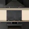Beton - Zwart - Grijs - Rustiek - Industrieel keuken achterwand spatscherm klein -sfeer1