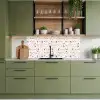 Terrazzo - Patroon - Kleurrijk keuken achterwand 2 middel 871 -sfeer3