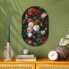 Stilleven met bloemen in een glazen vaas - Schilderij van Jan Davidsz. de Heem Wandcirkel Ovaal Forex klein -sfeer2