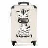 Zoë Zebra NBS - Handbagage koffer - Unisex middel -productfoto_recht