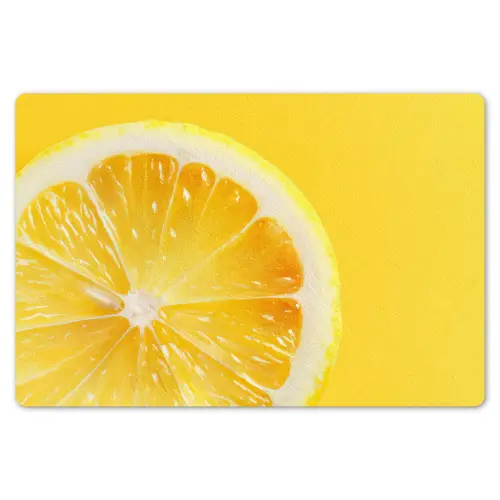 Citroen - Geel - Zonnig Placemat vinyl groot -zzsfeer1_Kitchenyeah-website