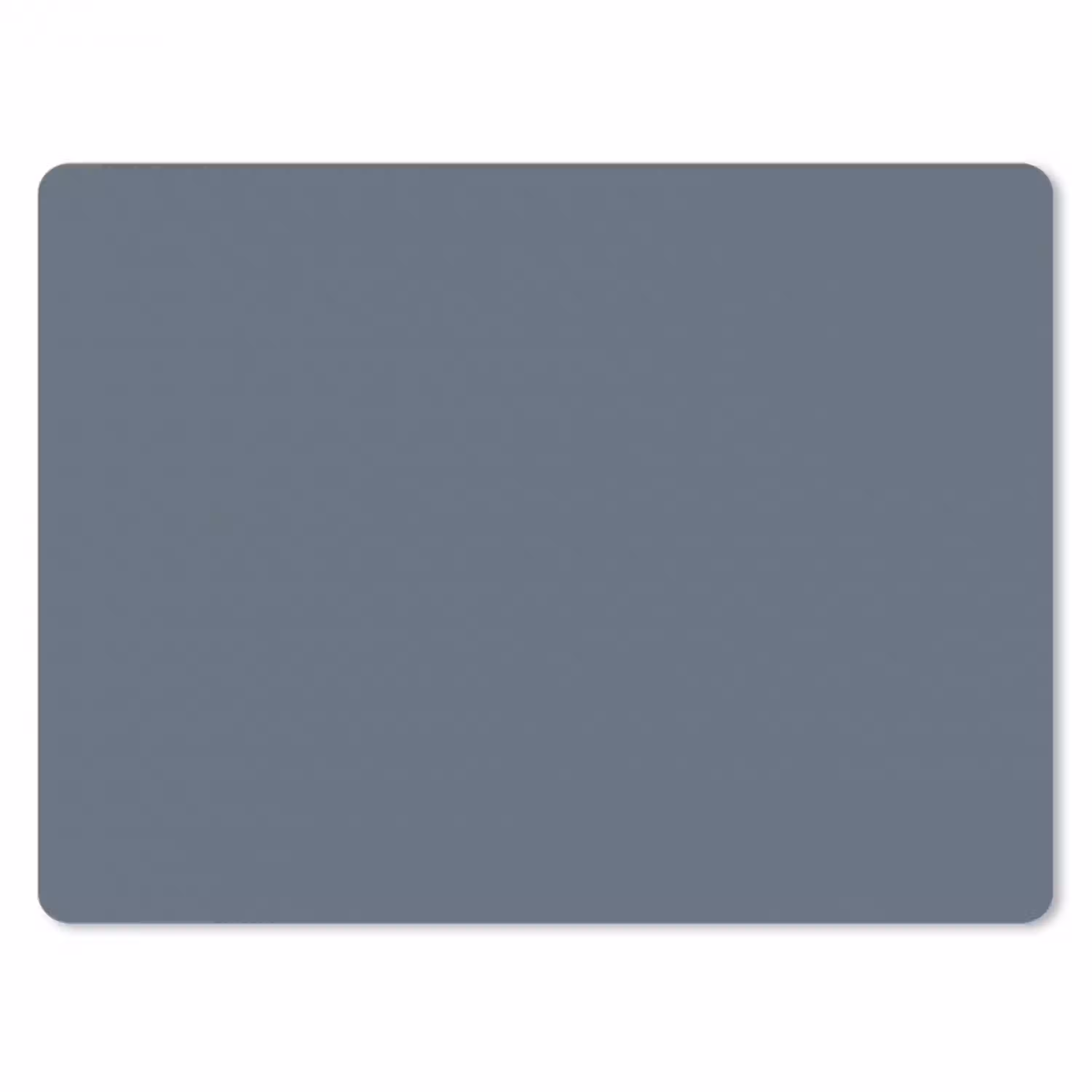Kleuren - Blauw - Interieur muismat rubber klein 262 -3d