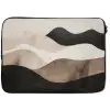 Abstract - Landschap - Golven - Crèmekleur laptophoes neopreen klein -zkaufland3dotto