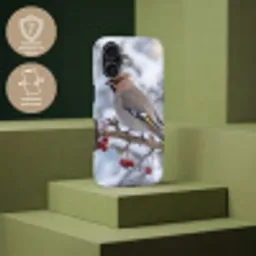 Pestvogel - Bessen - Winter - Natuur Toughcase MagSafe Apple iPhone 17 klein -USP_PrintM_FR