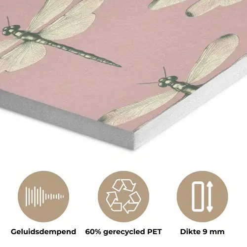 Lillibellen - Patroon - Roze PET vilt klein 837 -closeup_NL