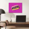 Hotdog - Roze - Retro PET vilt klein -sfeer5