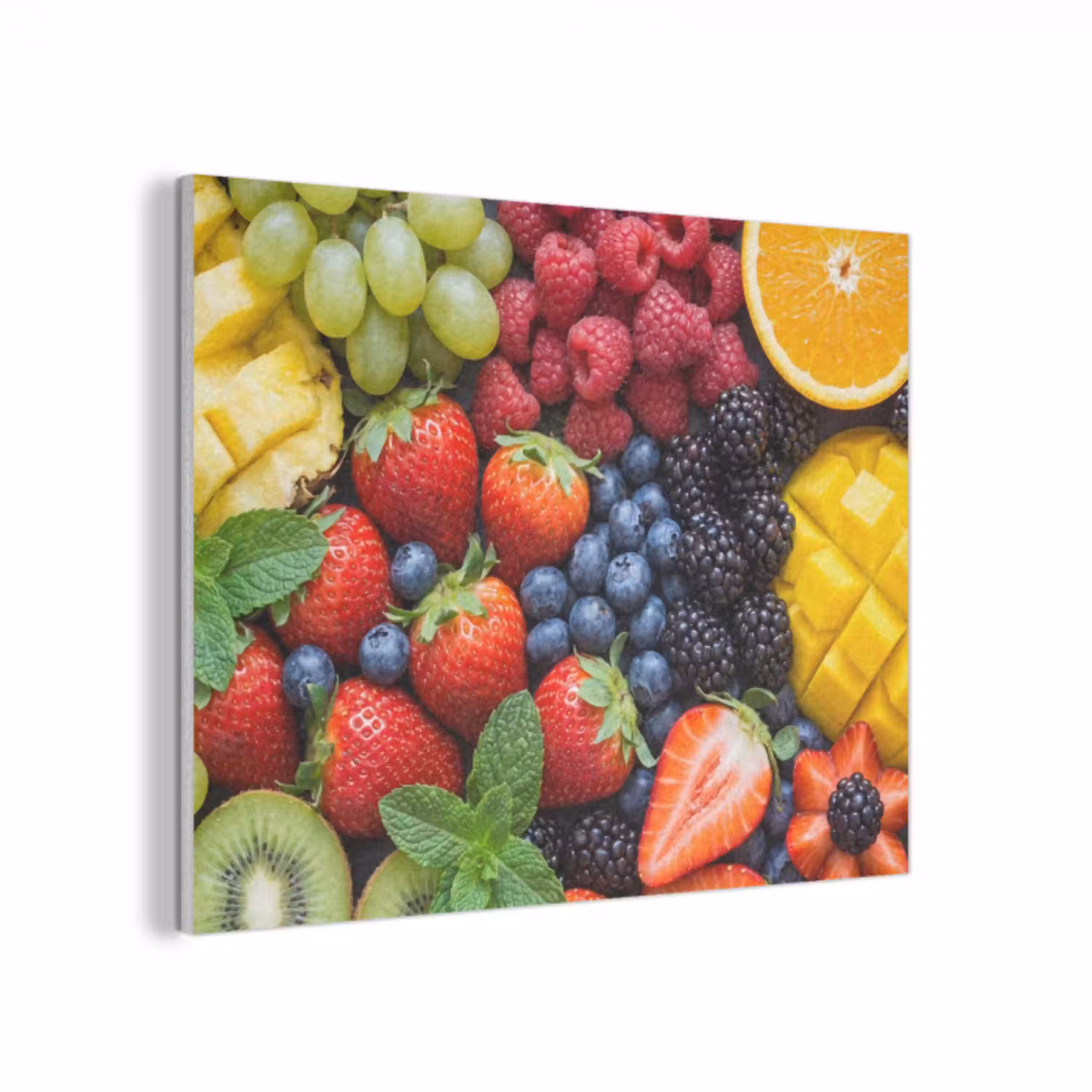 Fruit - Vers - Kleurrijk - Eten PET vilt klein -3d